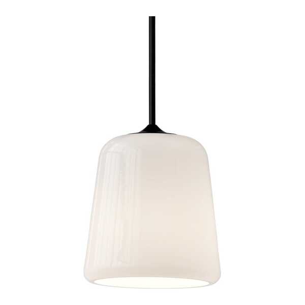 New Works Material Pendelleuchte White opal glass