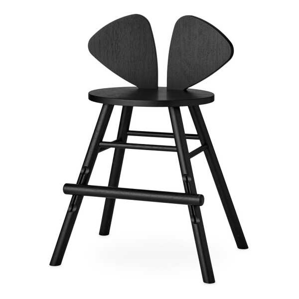 Nofred Mouse Chair Junior Stuhl Schwarz
