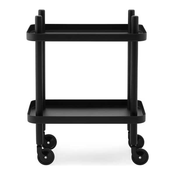Normann Copenhagen Block Beistelltisch Schwarz-schwarz