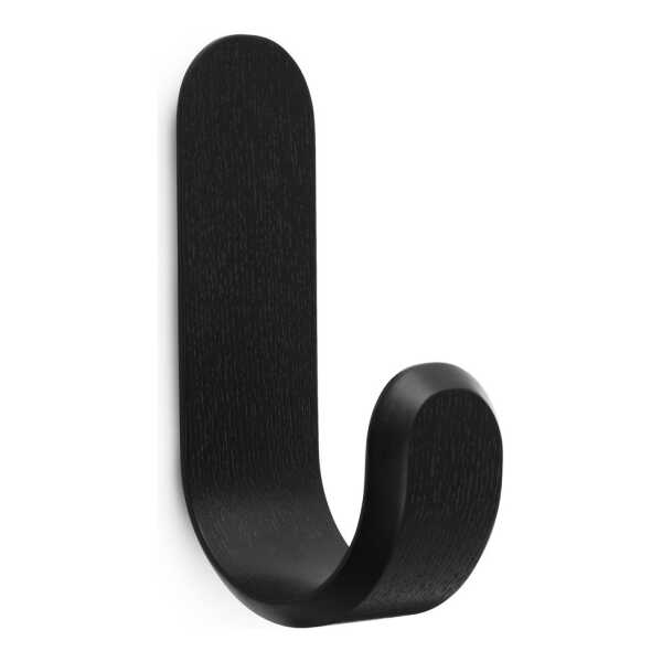 Normann Copenhagen Curve Wandhaken Schwarz