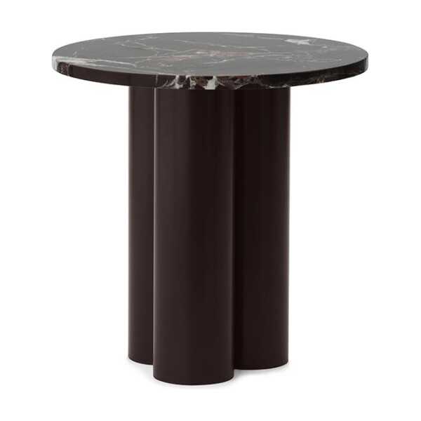 Normann Copenhagen Dit Beistelltisch Ø40 cm Rosso Levanto-brown