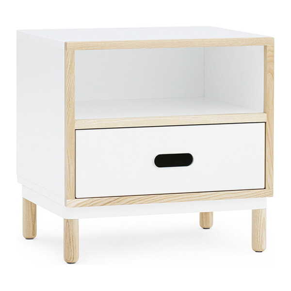 Normann Copenhagen - Kabino Nachttisch, weiß