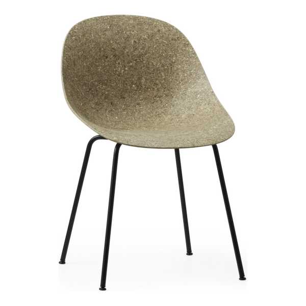Normann Copenhagen Mat Chair Stuhl Seaweed-black steel