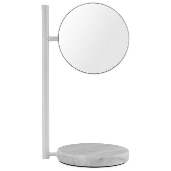Normann Copenhagen Pose Tischspiegel doppelseitig 21 x 39 cm Weiß
