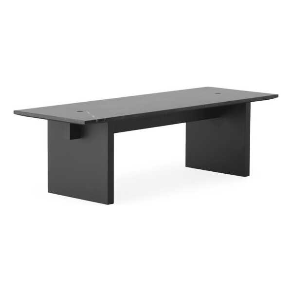 Normann Copenhagen Solid Table Beistelltisch 130x38,5x40cm Black