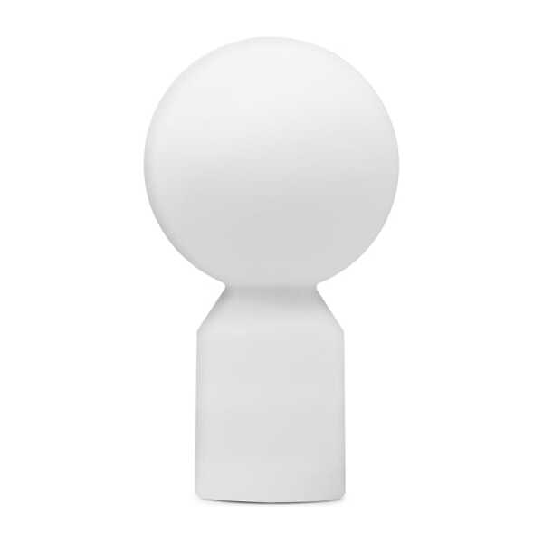 Normann Copenhagen - Yo LED Tischleuchte mit Akku, weiß, small, H 27 x ⌀ 15 cm
