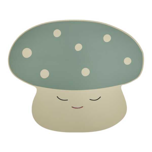 OYOY Mushroom Tischset Offwhite-Blassgrün