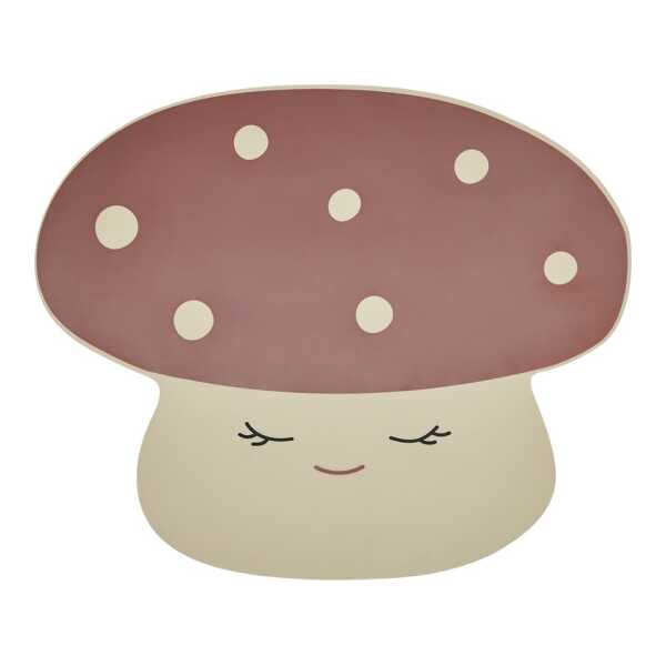 OYOY Mushroom Tischset Offwhite-rot