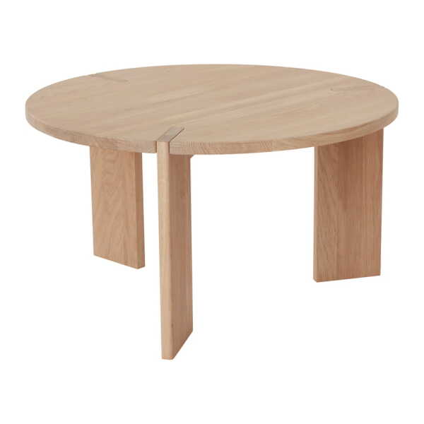 OYOY - OY Couchtisch, ⌀ 65 x H 36 cm, Eiche natur