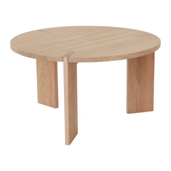 OYOY - OY Couchtisch, ⌀ 65 x H 36 cm, Eiche natur