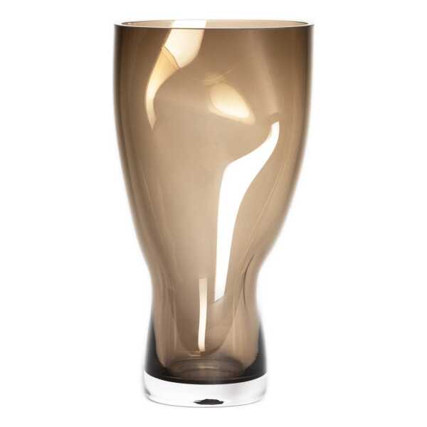 Orrefors Squeeze Vase 23 cm Braun