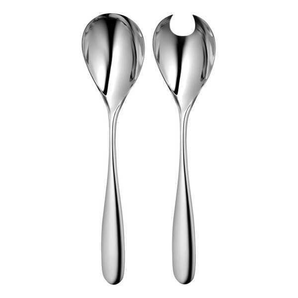 Robert Welch Stanton Bright Salatbesteck 2 Teile Edelstahl