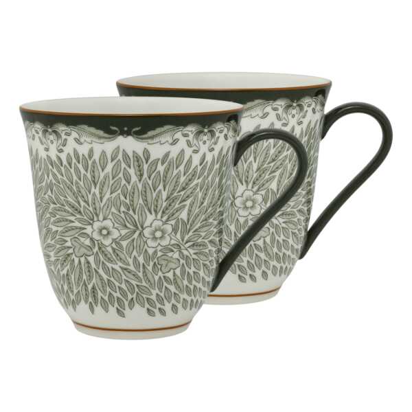 Rörstrand Ostindia Floris Tasse 30 cl 2er Pack Grün