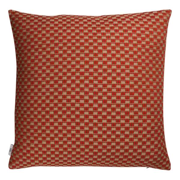 Røros Tweed Isak Kissen 60x60 cm Red sumac