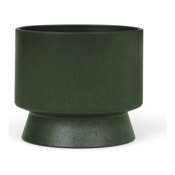 Rosendahl - Übertopf Recycelt, ⌀ 15 cm, dunkelgrün