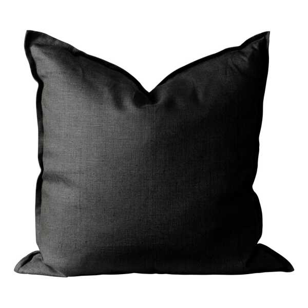 Scandi Living Calm Kissenbezug Leinen 50 x 50cm Carbon