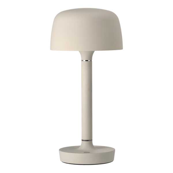 Scandi Living Halo portable Tischleuchte 25,5 cm Beige