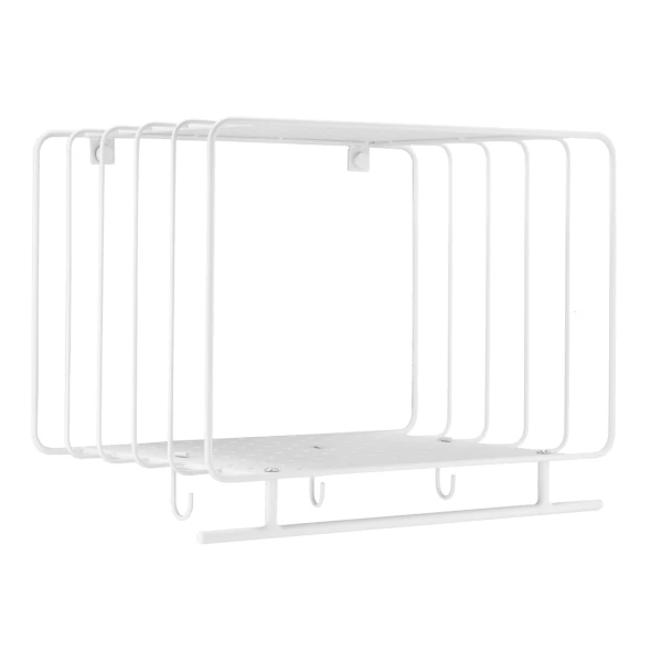 Scandi Living Nod Hutablage 45 cm White