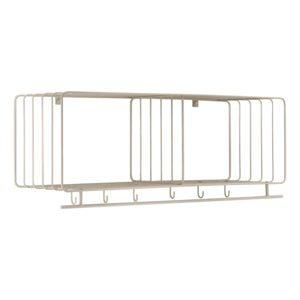 Scandi Living Nod Hutablage 90 cm Beige