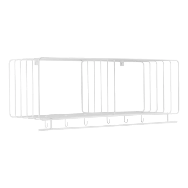 Scandi Living Nod Hutablage 90 cm White