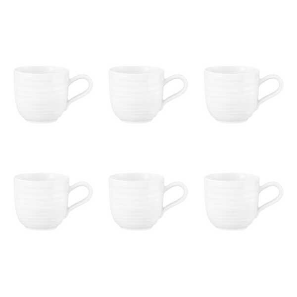 Seltmann Weiden Terra Espressotasse 9 cl 6er Pack Weiß