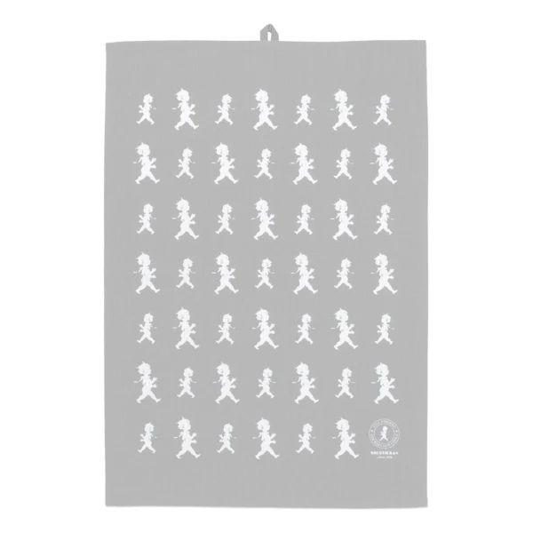 Solstickan Design Solstickan Geschirrtuch 50 x 70 cm Grau-Weiß