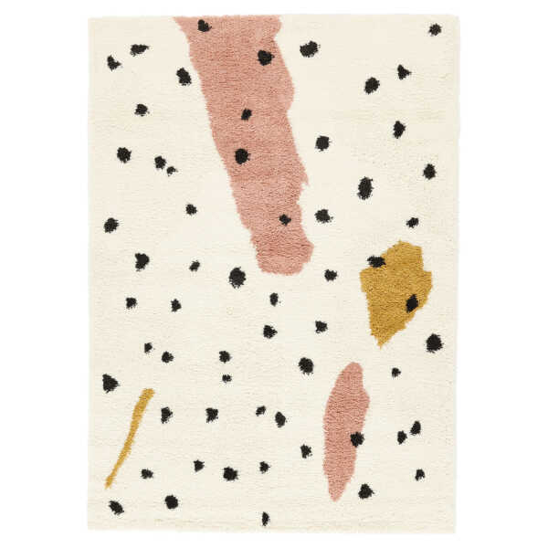 Spotty Teppich - Naturweiß 100x160