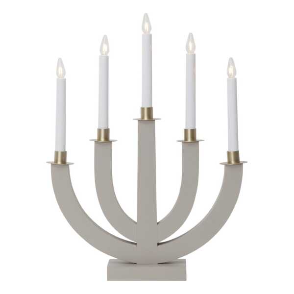 Star Trading Eli Adventskerzenhalter Beige