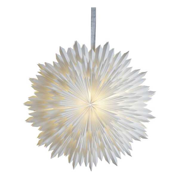 Star Trading Ice Adventsstern Ø70cm Weiß