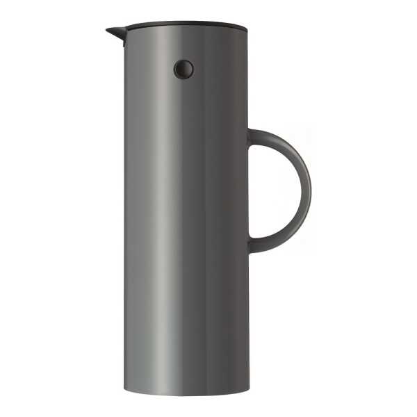Stelton EM77 Stelton Isolierkanne 1 l Granitgrau hochglanz