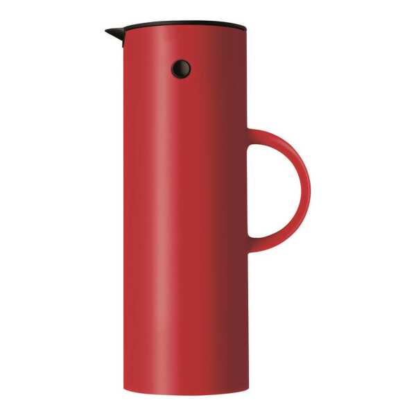 Stelton EM77 Stelton Isolierkanne 1 l Rot hochglanz