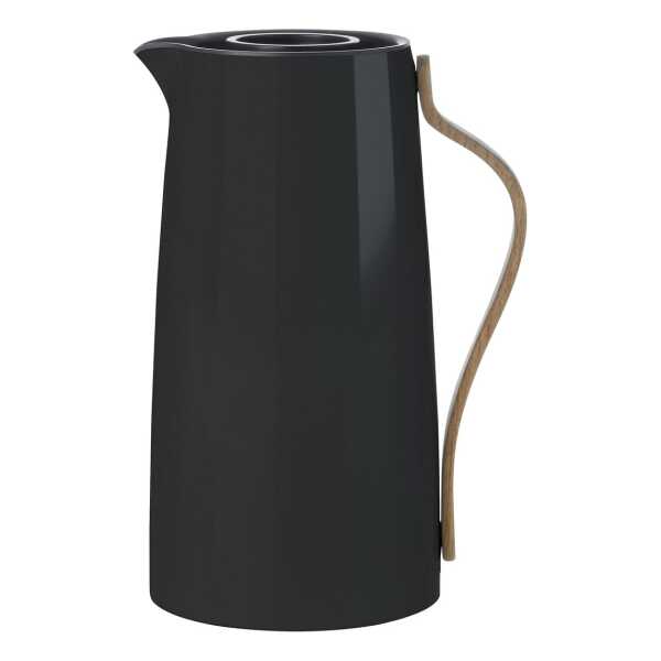 Stelton Emma Kaffee-Isolierkanne Schwarz