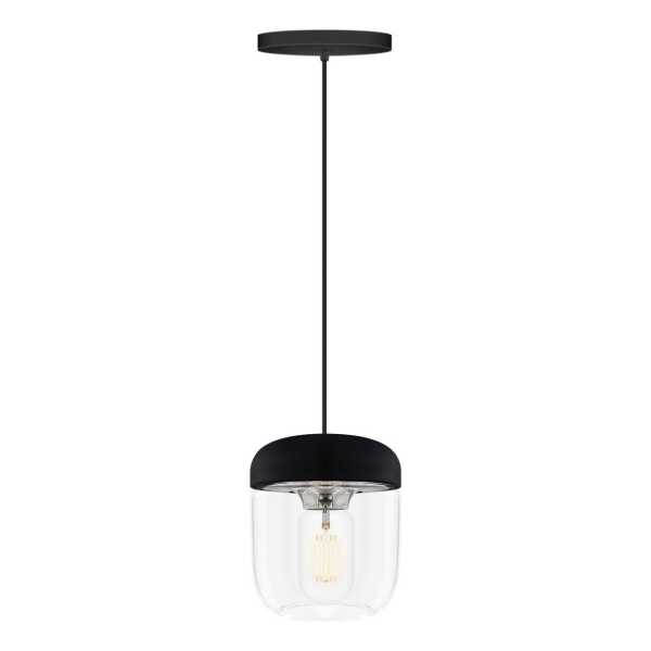 Umage Acorn Lampenschirm Schwarz Polierter Stahl
