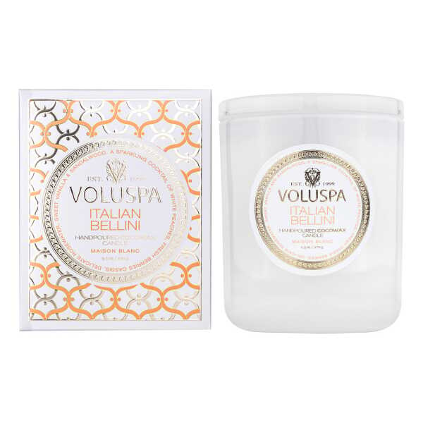 Voluspa Classic Maison Blanc Duftkerze 60 Stunden Italian Bellini