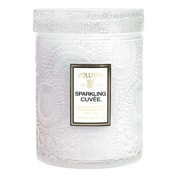 Voluspa Japonica Duftkerze in Glasdose 50 Stunden Sparkling Cuvée