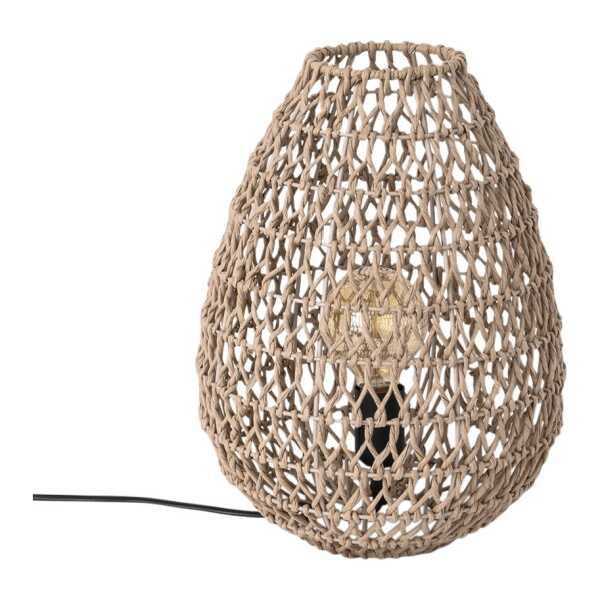 Watt & Veke Buster Tischleuchte Ø27cm Natur
