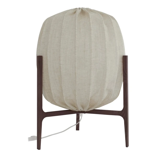 Watt & Veke Prisma Floor Stehleuchte Ø48 cm Dark ash-natural