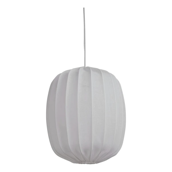 Watt & Veke Prisma Lampenschirm Ø45cm Leinen White