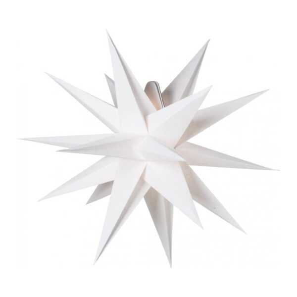 Watt & Veke Sputnik Adventsstern Ø60 cm Weiß