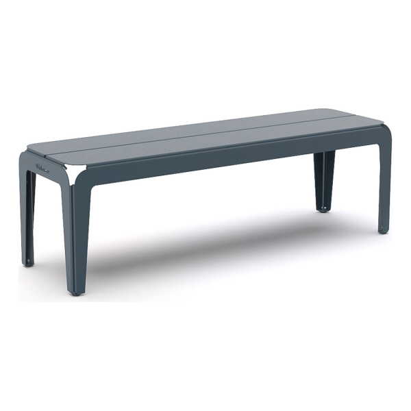 Weltevree - Bended Bench Bank L 140 cm, graublau (RAL 5008)