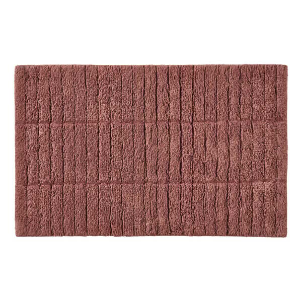 Zone Denmark Tiles Badezimmerteppich Pfirsichrot