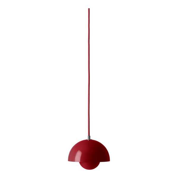 &Tradition Flowerpot VP10 Pendelleuchte Vermilion red