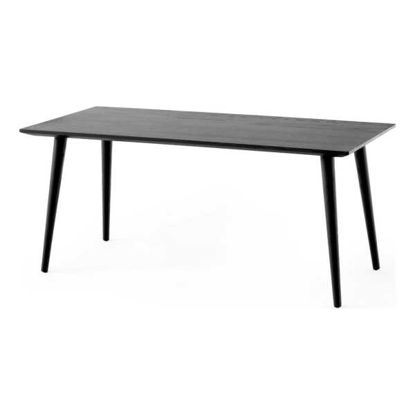 &Tradition In Between Beistelltisch SK23 50 x 110cm Eiche schwarz lackiert