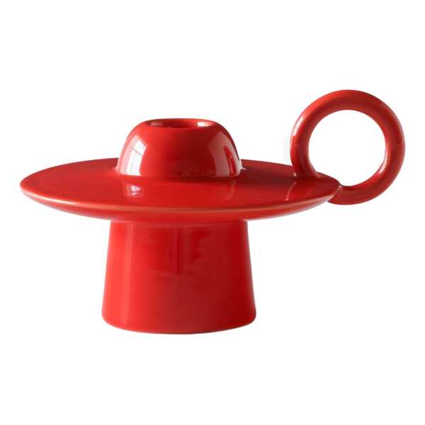 &Tradition Momento JH39 Kerzenhalter Poppy Red
