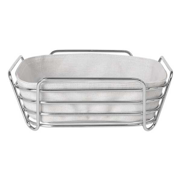 blomus Delara Brotkorb 25 x 25cm Moonbeam