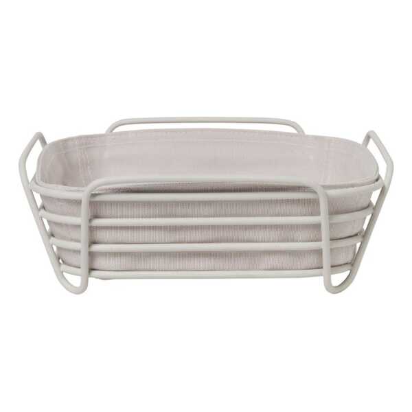 blomus Delara Brotkorb 26 x 26cm Moonbeam