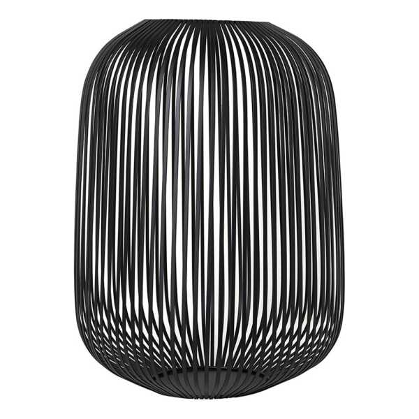 blomus Lito Laternen Windlicht Ø33 cm Schwarz