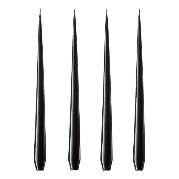 ester & erik ester & erik Kerze 4er Pack raw black Lackiert