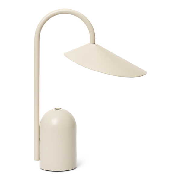 ferm LIVING - Arum Akku LED-Tischleuchte, cashmere