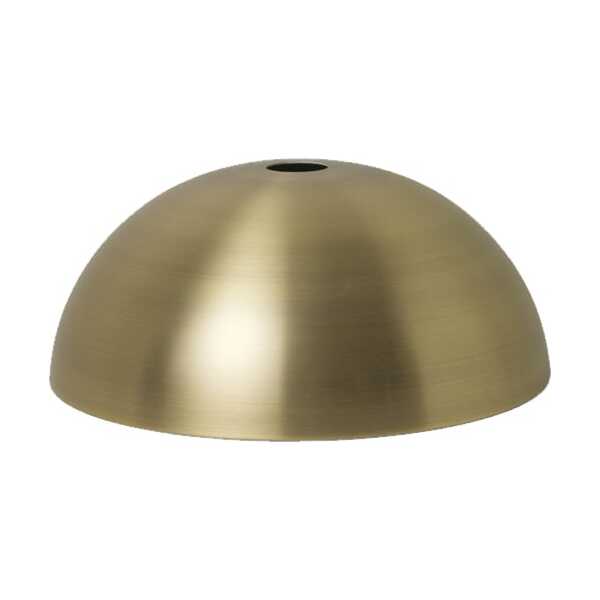 ferm LIVING Collect Lampenschirm Brass, dome